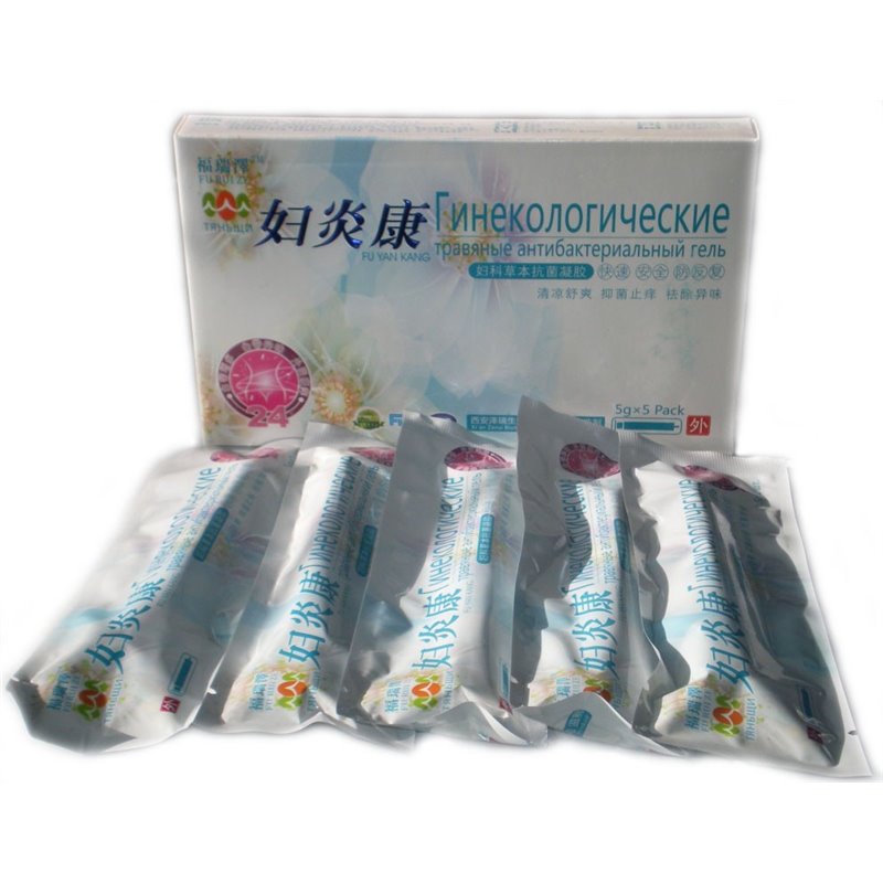 Травяной антибактериальный гель Тяньши, в коробке 5 шприцев в герметичной упаковке. Цена за коробку.