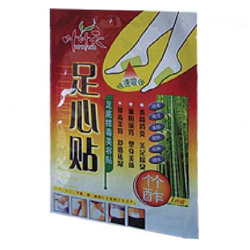 Китайский пластырь для стоп, для выведения токсинов с антиоксидантами YE YE TIAN, сашет 2 пластины.
