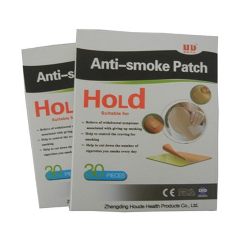 Антиникотиновый пластырь Anti-smoke Patch, коробка 30 наклеек.